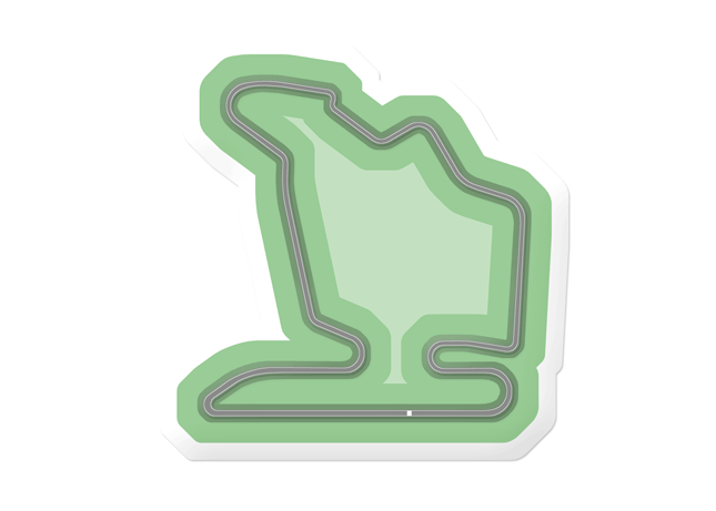 Map of Hungaroring Map of Hungaroring