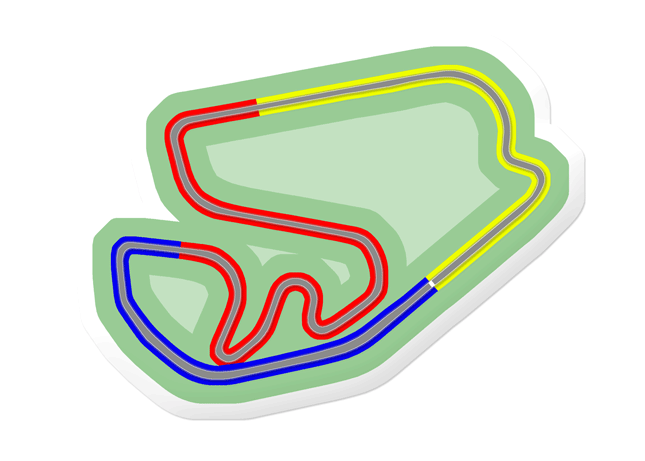 Map of Autódromo José Carlos Pace Map of Autódromo José Carlos Pace