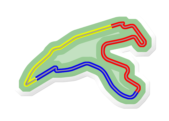 Map of Circuit de Spa-Francorchamps