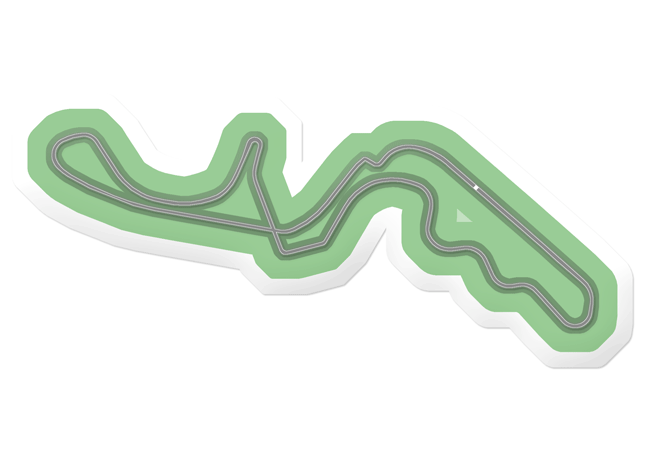 Map of Suzuka International Racing Course
