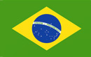 Country flag of Brazil